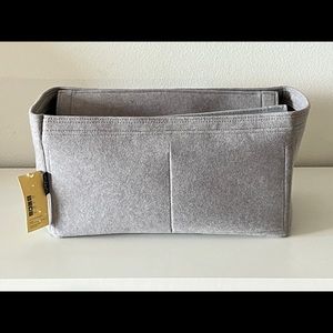 SAMORGA Perfect Bag Organizer (Goyard-St-Louis-GM5) 3mm Wool Blended Felt- Cloud